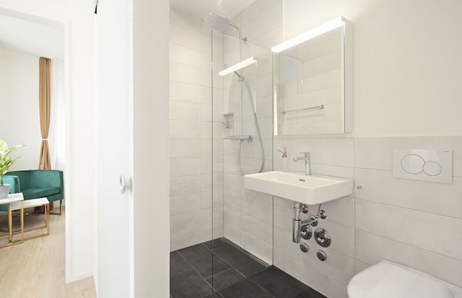 VISIMO Apartments St. Gallen Mühlensteg - Elegant. Quiet. Central - Foto 37