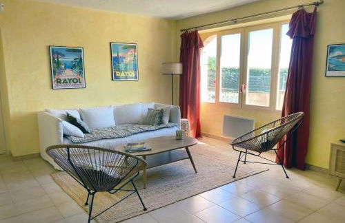 Rayol vue mer jardin plage à pied - St-Tropez 25km - Foto 8