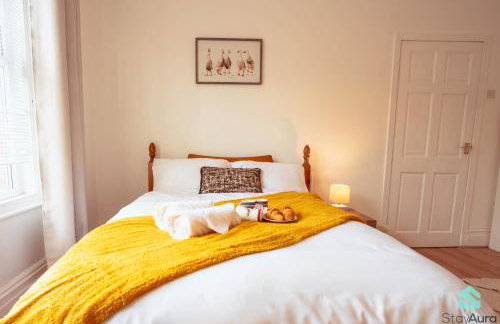 Beautiful 3BDR Flat By Stay Aura Short Lets & Serviced Accommodation Newcastle With Free WiFi & Parking - Foto 18