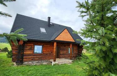 Komfortowy dom z bali koło Zieleńca z widokiem na góry - Foto 30