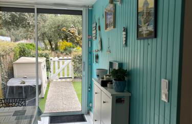 AGREABLE REZ DE JARDIN AVEC TERRASSE PROCHE PLAGE - Foto 10