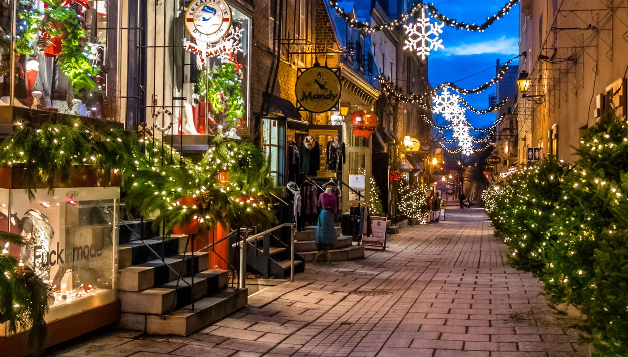 Visite à la découverte de la magie de Noël dans Québec