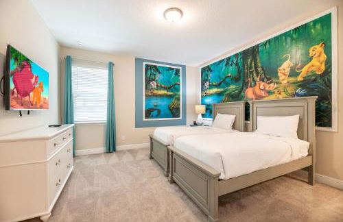 Spectacular Home Near Disney With Private Pool, Movie Theater And Pool Table With Waterpark & Resort Access - 332Sf - Foto 23