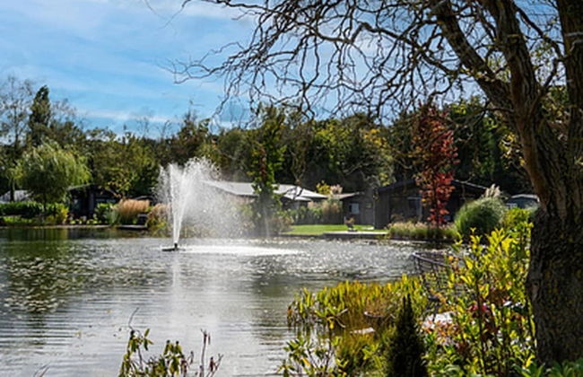 Chalet by Park Pond in the Netherlands - Foto 25