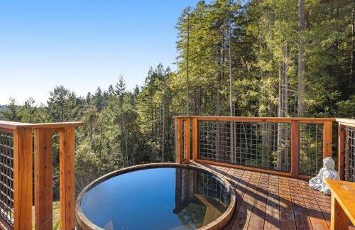 Mendocino Redwood Retreat Home & Cottage - Foto 18