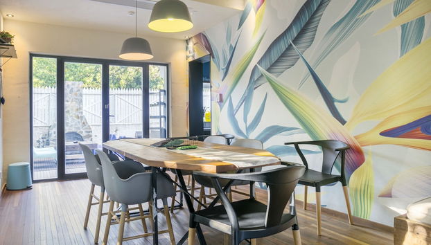 Zona de estar del vestíbulo