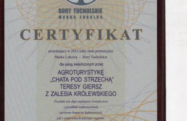 Chata pod strzechą -Bory Tucholskie - Foto 7