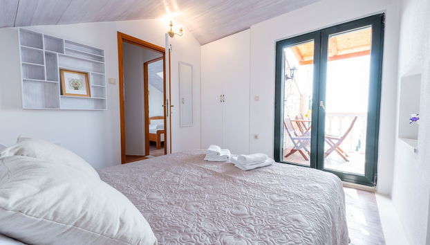 Villa Platanus With Private Pool & Sea View - Foto 2, Habitación