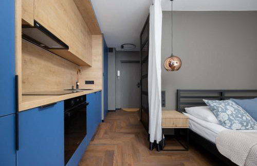 Central Warsaw Modern Studio with AC and next to the Metro by Noclegi Renters - Foto 14