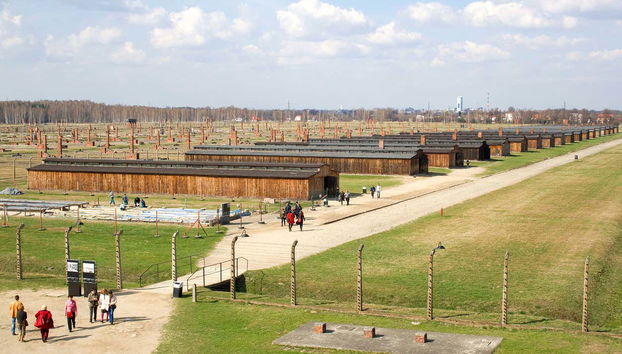 Barracks in Birkenau