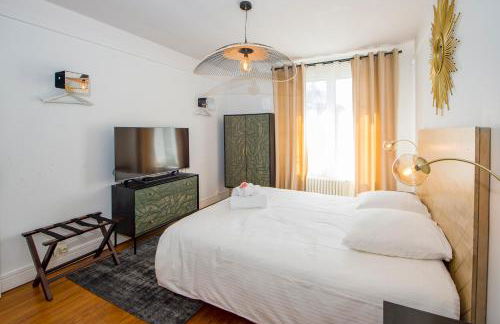 Suites Mana - Le Manaloft, Chic et moderne avec salle privée de Fitness en plein centre-ville de Rethel - Foto 12