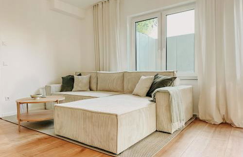 Modernes Apartment 5 Min zur Messe Parkplatz - Foto 9