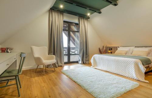 Mazurskie Wille - Willa Niebieska - siedlisko na Mazurach z bezpośrednim dostępem do jeziora Dejguny oraz prywatnym basenem - Foto 8