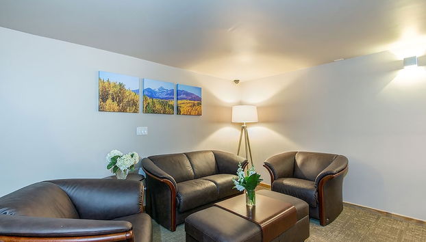 Sitzecke in der Lobby