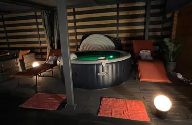 Maison avec piscine chauffée jacuzzi a1 heure paris 10 mn du centre ville - Photo 3