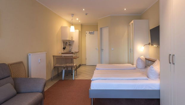 Ferienwohnung im Aparthotel Seepanorama - Foto 4, Habitación