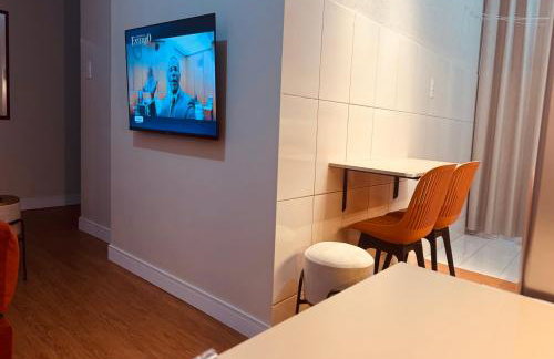 Apartamento com ar condicionado e lava e seca - Foto 35