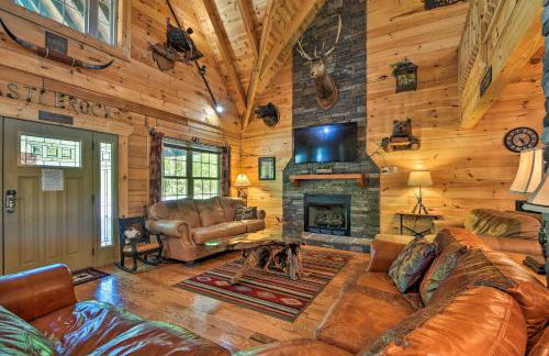 Trenton Cabin with Hot Tub - 14 Mi to Lookout Mtn! - Foto 1