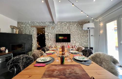 La Villa d'ElodibiZa, 45mn de Paris en train avec piscine ! - Foto 6