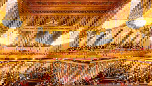 Concert de musique classique au Musikverein