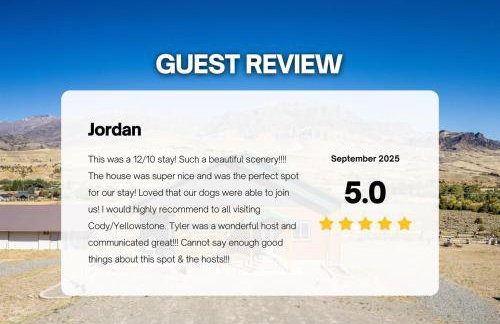 Soak in Panoramic Views Wapiti Cabin, Dogs OK - Foto 7