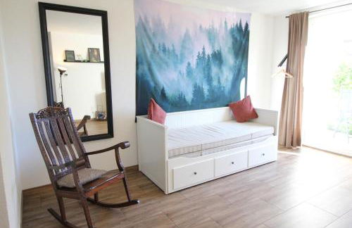 Modernes Apartment - Terrasse und Parkplatz - Foto 8