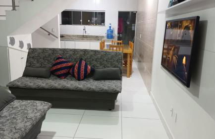 Casa para temporada 50m da praia em Condomínio 2 Suítes Ar Wi-Fi Rápida Ideal para Família - Foto 20