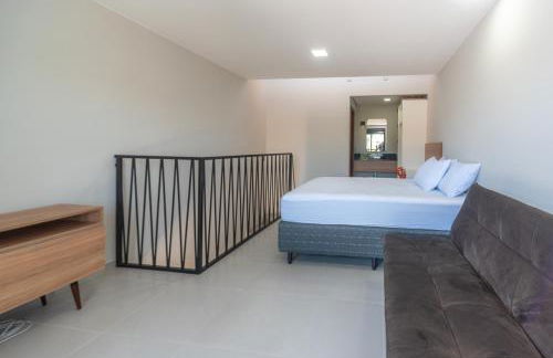 Pousada Soul Papagaio - lofts completos a 30 metros do mar - Foto 43