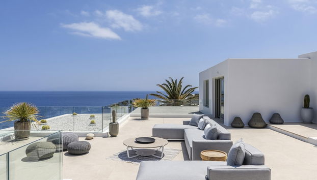 Villa Channel II in Psarou Mykonos - Foto 2, Habitación