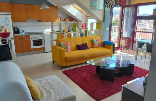 Oasis Costero Sanxenxo Espectacular Terraza y vistas de toda la Ría a 50 metros de la playa de Silgar - Foto 10