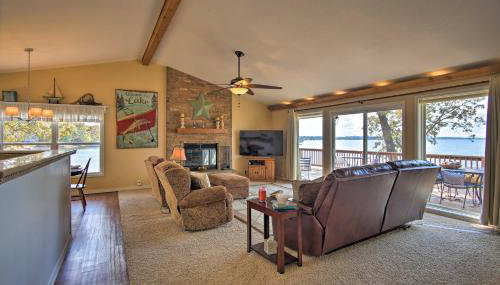 Lakefront Home with Shared Boat Ramp in Grove! - Foto 5