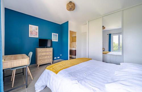 Maison niçoise vue dégagée avec jacuzzi privatif - Foto 8