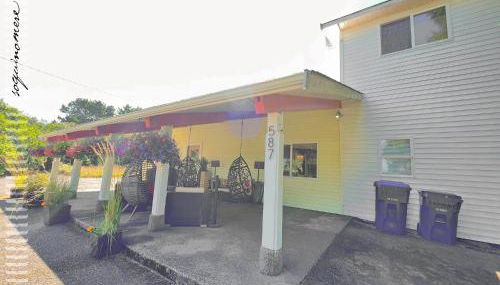 Tide Pool Cabin, a Soquinomere Private Hotel on the Dunes, Downtown Ocean Shores - Foto 3, Garden, Garden view
