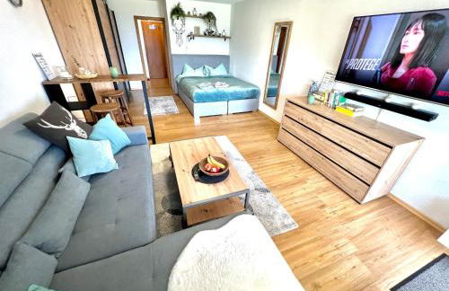 Moderne, 1-Zimmer Ferienwohnung mit Bergblick - Foto 3