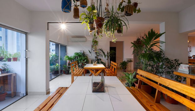 Sala de estar do lobby