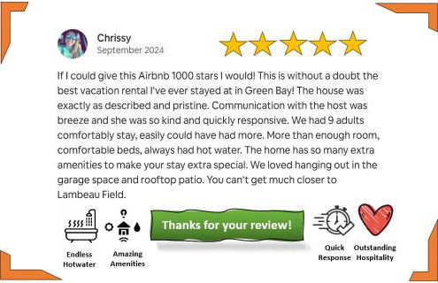 Lambeau View Pool Rooftop Entertainment Room - Foto 18