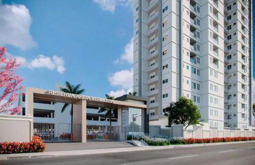 Apartamento completo em Ponta de Campina, 2 quartos, piscina, academia e Wi-Fi - Foto 7