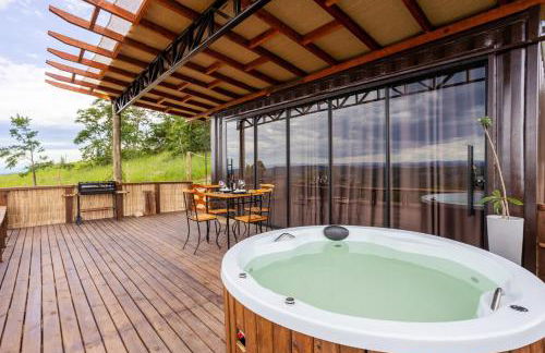 Chalé Contêiner- Hidro com vista para montanhas - Foto 40