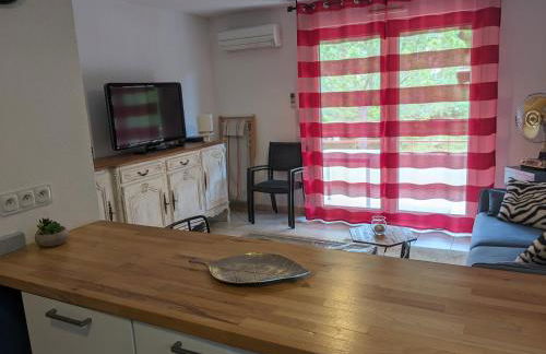 Charmant appartement de 41m2 avec linges de maison et ménage compris, 2 pièces à Lamalou-les-Bains pour 2 personnes - Foto 4