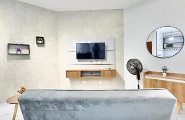 Apartamento Premium Cama Queen Ar Cond centro cidade - Foto 36