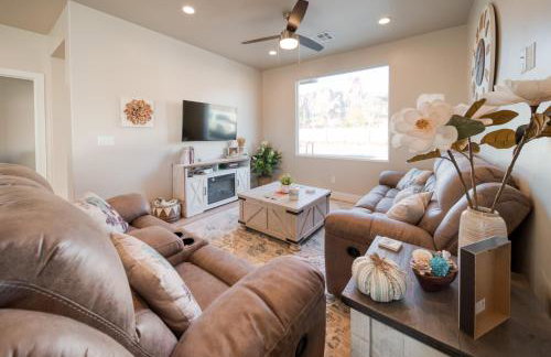 South Zion Coral Cliffs - 4 bed, 3 bath, hot tub, deck - Foto 17