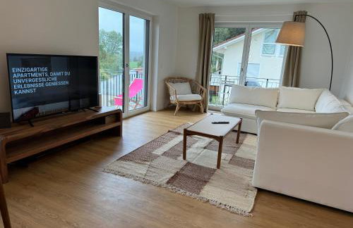 Liboria I Stylische Maisonette Wohnung Alpenblick I 4min zum See - Foto 3