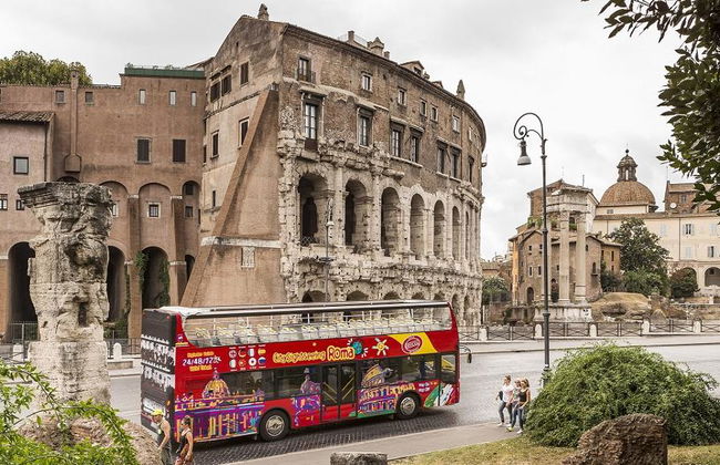 Trasferimento dal Porto di Civitavecchia a Roma con Biglietto Hop-On Hop-Off - Foto 1