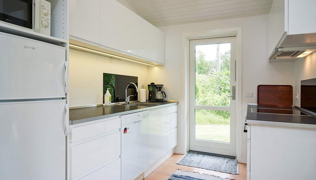 6 Person Holiday Home in Aakirkeby - Foto 5, Cocina privada
