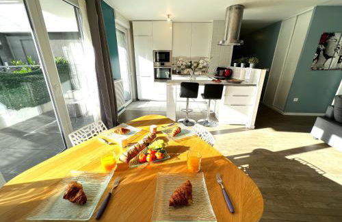 Paris La-Defense - U Arena - 2 Bedrooms - Terrace & Wifi - Foto 8