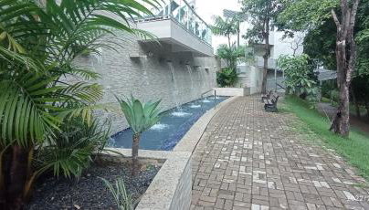 Flat Aconchegante - Park Veredas 312 - Foto 3, Garden, Garden view