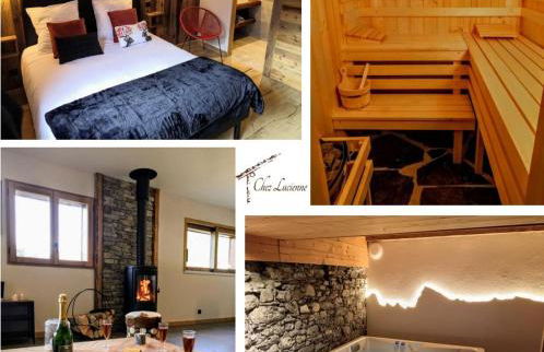 Chez Lucienne, jacuzzi et sauna - Foto 1