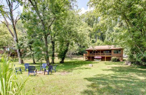 Dock & Hot Tub: Tennessee River Cabin Getaway - Foto 26