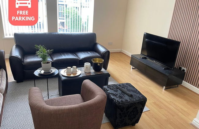 2-bed Apartment - Sleeps 4 - Street Parking - Wifi - Foto 1