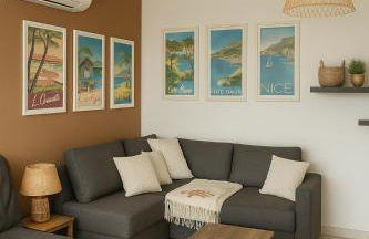 Studio Port Hyères Vue Mer - Wifi - Climatisation - Foto 3